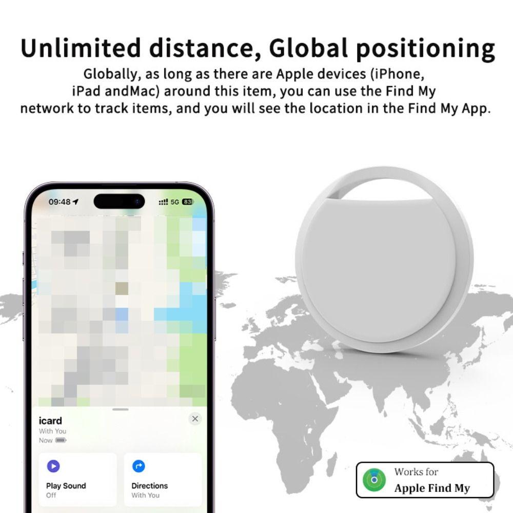 Працює для Apple Find My (Лише для iOS) GPS Finders Tracker Locator Item Locator for Keys Bague Wallet Pets синій
Працює для Apple Find My (Лише для iOS) GPS Finders Tracker Locator Item Locator for Keys Bague Wallet Pets синій