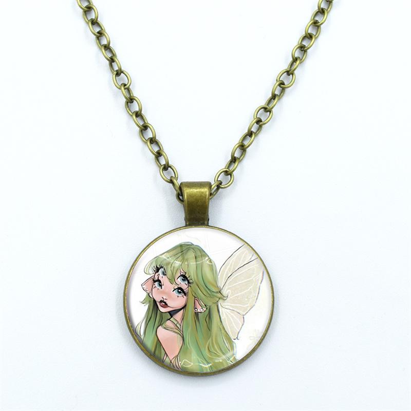 Retro Melanie Martinez Fairy Girl Glass Dome Cabochon Pendant Fashion Crystal Jewelry
Retro Melanie Martinez Fairy Girl Glass Dome Cabochon Pendant Fashion Crystal Jewelry