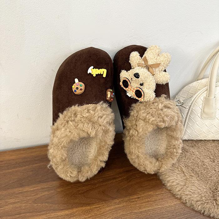 Women s Baotou lightweight and comfortable a footstirrup heightening winter warm cold padded non-slip wear-resistant leisure cotton slippers 40 темно-коричневого кольору
Women s Baotou lightweight and comfortable a footstirrup heightening winter warm cold padded non-slip wear-resistant leisure cotton slippers 40 темно-коричневого кольору