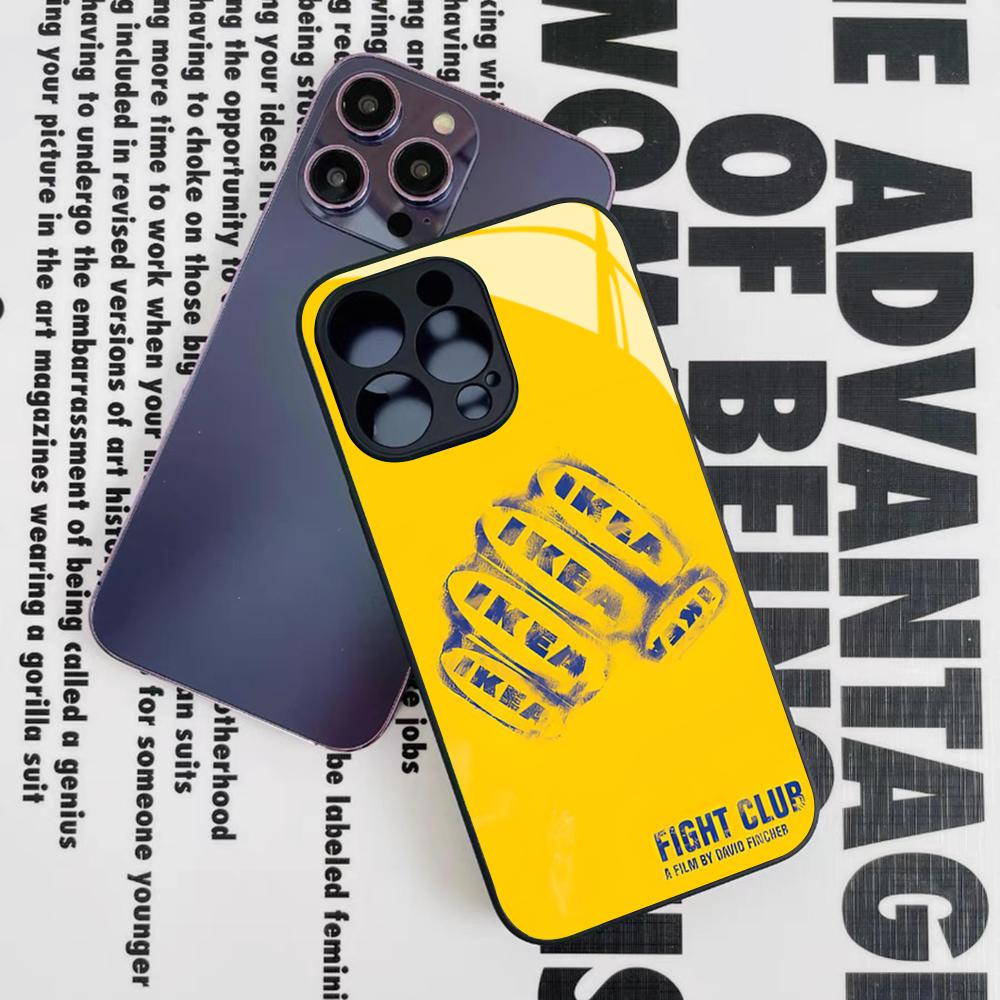 Fight Club Movie Phone Case for Iphone 16 15 14 12 11 13 Pro Max Mini 8 X Xr Xs Puls Black Glass Cover iPhoneXS Max
Fight Club Movie Phone Case for Iphone 16 15 14 12 11 13 Pro Max Mini 8 X Xr Xs Puls Black Glass Cover iPhoneXS Max