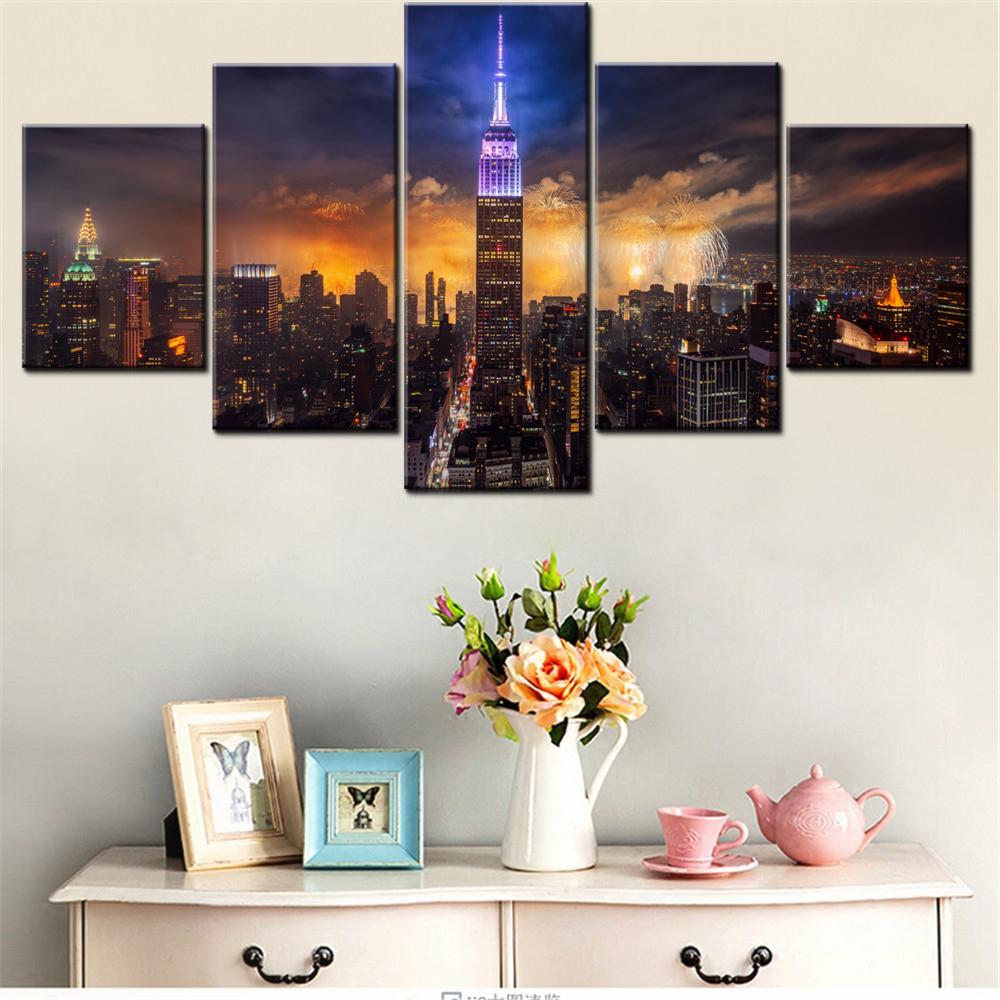 5 Pieces Canvas Wall Arts Landscape Poster Painting World Empire State Building Wallpaper Home Decor Picture Printing Artwork 20X35 20X45 20X55CM
5 Pieces Canvas Wall Arts Landscape Poster Painting World Empire State Building Wallpaper Home Decor Picture Printing Artwork 20X35 20X45 20X55CM