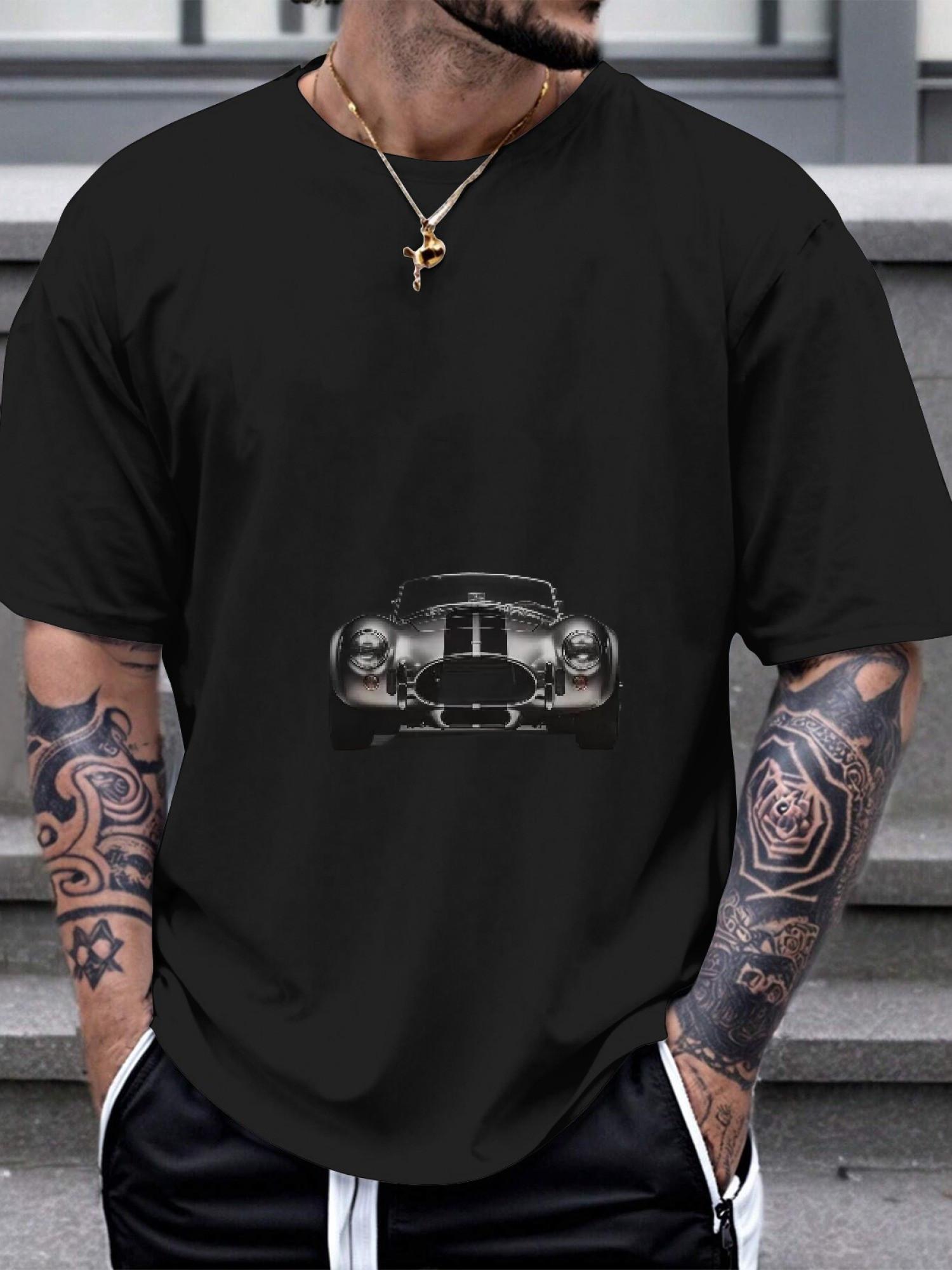 1pc sports car graphic black T-shirt XL
1pc sports car graphic black T-shirt XL