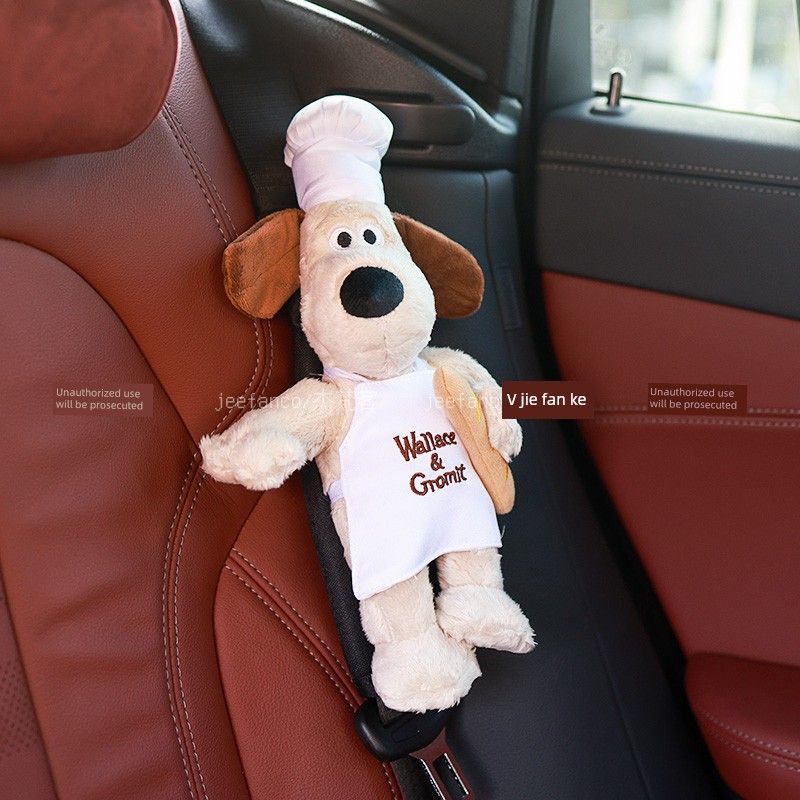 Car Seatbelt Shoulder Pad Cute Cartoon High-End Style Dog-Shaped Car Protective Cover Anti-Neck Strain Car Decoration Shoulder Pads for Chefs
Car Seatbelt Shoulder Pad Cute Cartoon High-End Style Dog-Shaped Car Protective Cover Anti-Neck Strain Car Decoration Shoulder Pads for Chefs