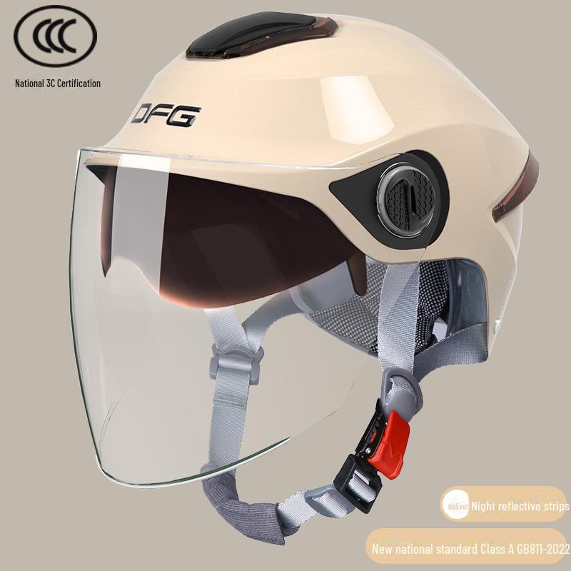 Сертифицированный DFG3C шлем для электромобиля для женщин и мужчин — всесезонный защитный шлем для лета
Сертифицированный DFG3C шлем для электромобиля для женщин и мужчин — всесезонный защитный шлем для лета