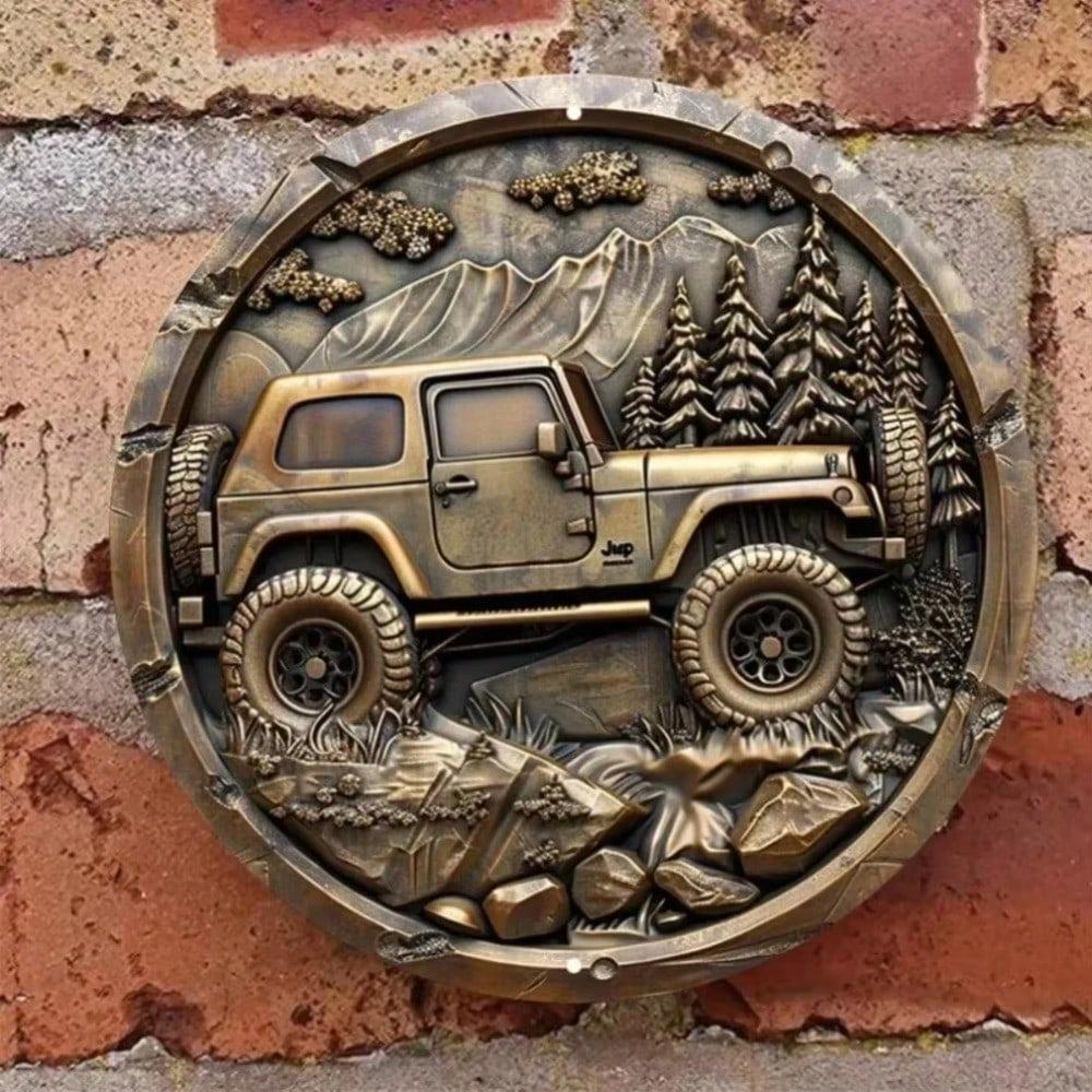 1PC Anti Rust Round Aluminum Sign UV Resistant Scratch Proof Easy Hanging Design for Wall Decor Backyard 40x30cm білий
1PC Anti Rust Round Aluminum Sign UV Resistant Scratch Proof Easy Hanging Design for Wall Decor Backyard 40x30cm білий