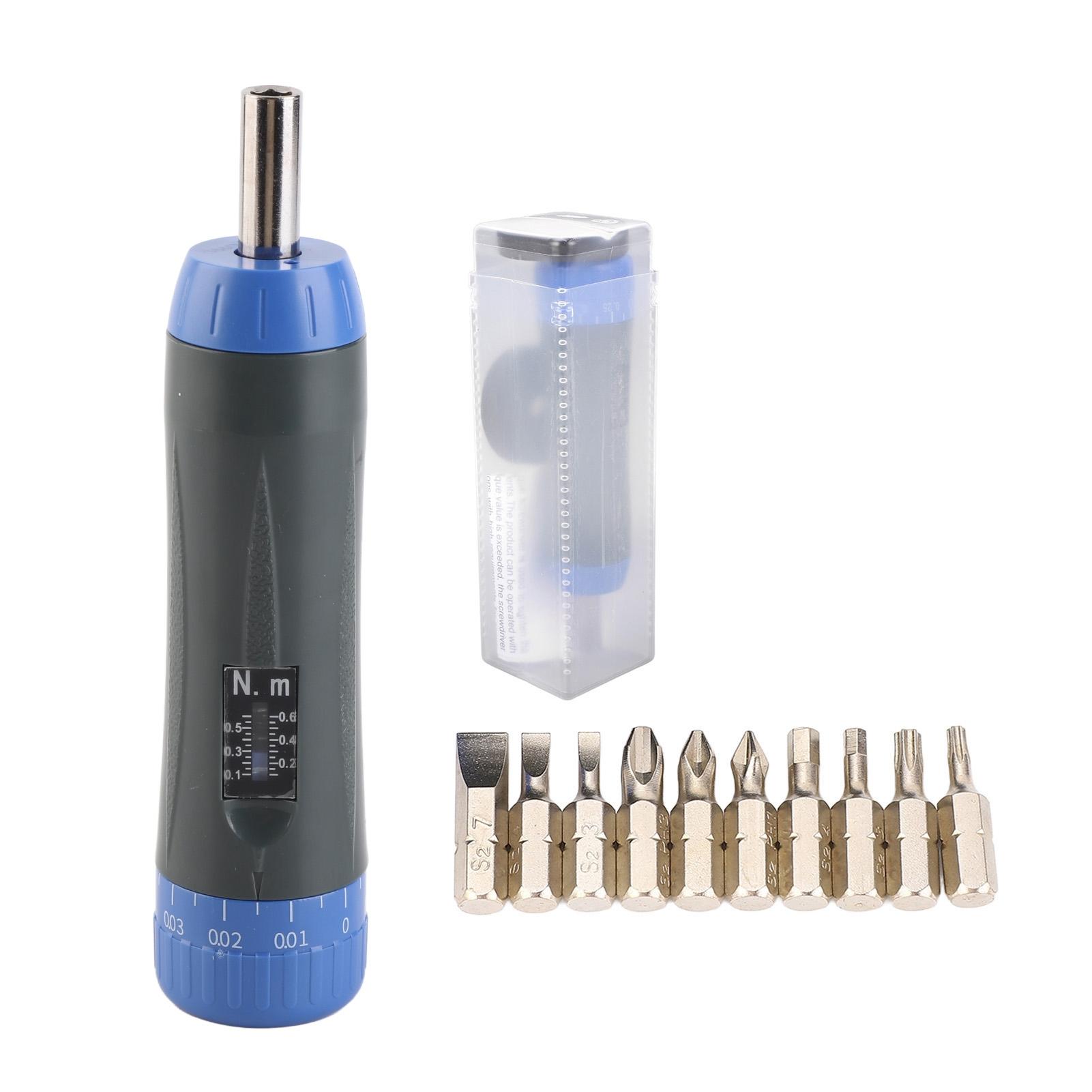 Torsion Wrench Screwdriver 0.10.6N.m Adjustable Preset Electrician Torsion Screwdriver with 10
Torsion Wrench Screwdriver 0.10.6N.m Adjustable Preset Electrician Torsion Screwdriver with 10