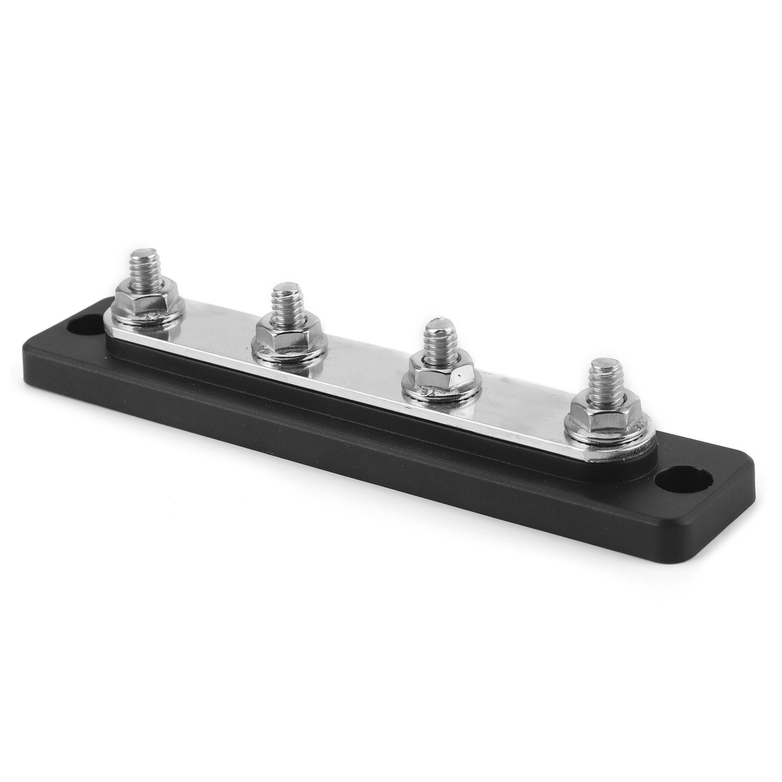 Bus Bar 4‑Point Power Cable Terminals 100A Busbar Board for Trucks RVs Boats Coaches
Bus Bar 4‑Point Power Cable Terminals 100A Busbar Board for Trucks RVs Boats Coaches