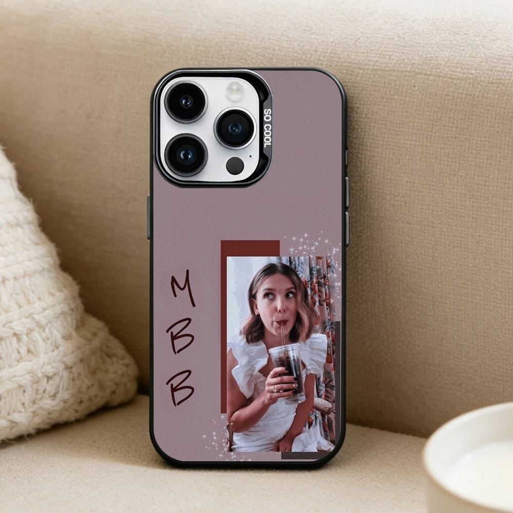 M-Millie Bobby B-Brown Phone Case For iPhone17, 16,15,14,13,12 Pro Max Black Candy Matte Shockproof Cover iPhone16se4
M-Millie Bobby B-Brown Phone Case For iPhone17, 16,15,14,13,12 Pro Max Black Candy Matte Shockproof Cover iPhone16se4