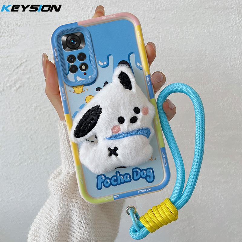 KEYSION Милий 3D Мультяшний Плюшевий Чохол для Redmi Note 11 Pro 5G 11S Шнурок Силіконовий Протиударний Чохол для Телефону для Redmi Note 12 Pro 4G for Redmi Note 11
KEYSION Милий 3D Мультяшний Плюшевий Чохол для Redmi Note 11 Pro 5G 11S Шнурок Силіконовий Протиударний Чохол для Телефону для Redmi Note 12 Pro 4G for Redmi Note 11