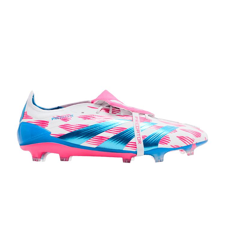 Adidas Кроссовки Predator Elite Foldover Tongue FG Reemergence Pack Unisex Pink Cloud-White Solar-Blue IE6234
Adidas Кроссовки Predator Elite Foldover Tongue FG Reemergence Pack Unisex Pink Cloud-White Solar-Blue IE6234