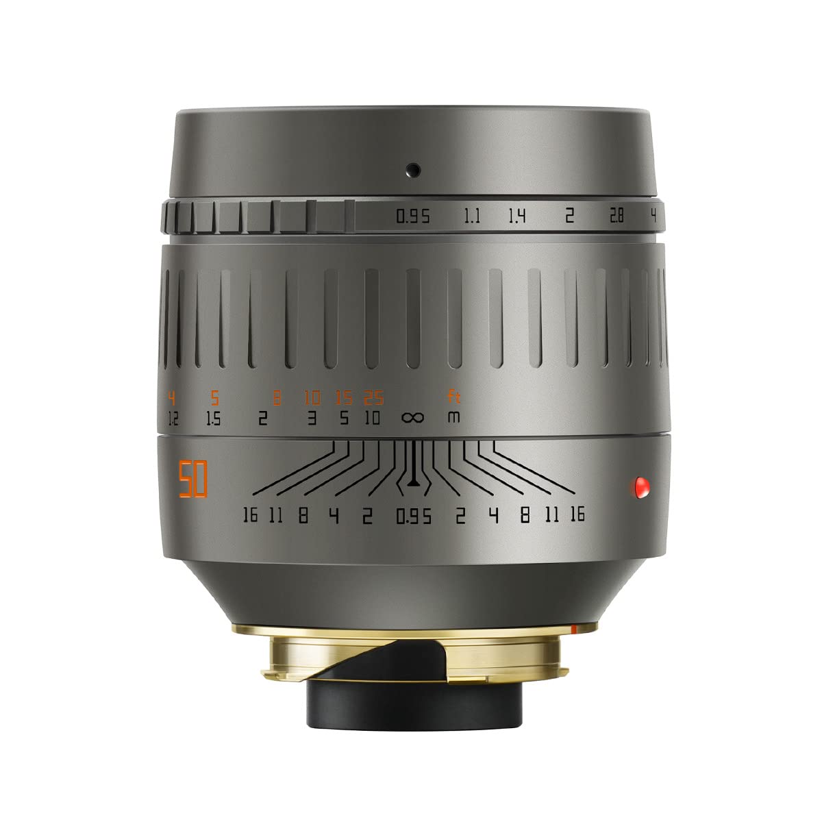 TTArtisan 50mm ASPH M Mount Leica M Titanium Color Lens Single Focus Famous Optics F0.95
TTArtisan 50mm ASPH M Mount Leica M Titanium Color Lens Single Focus Famous Optics F0.95