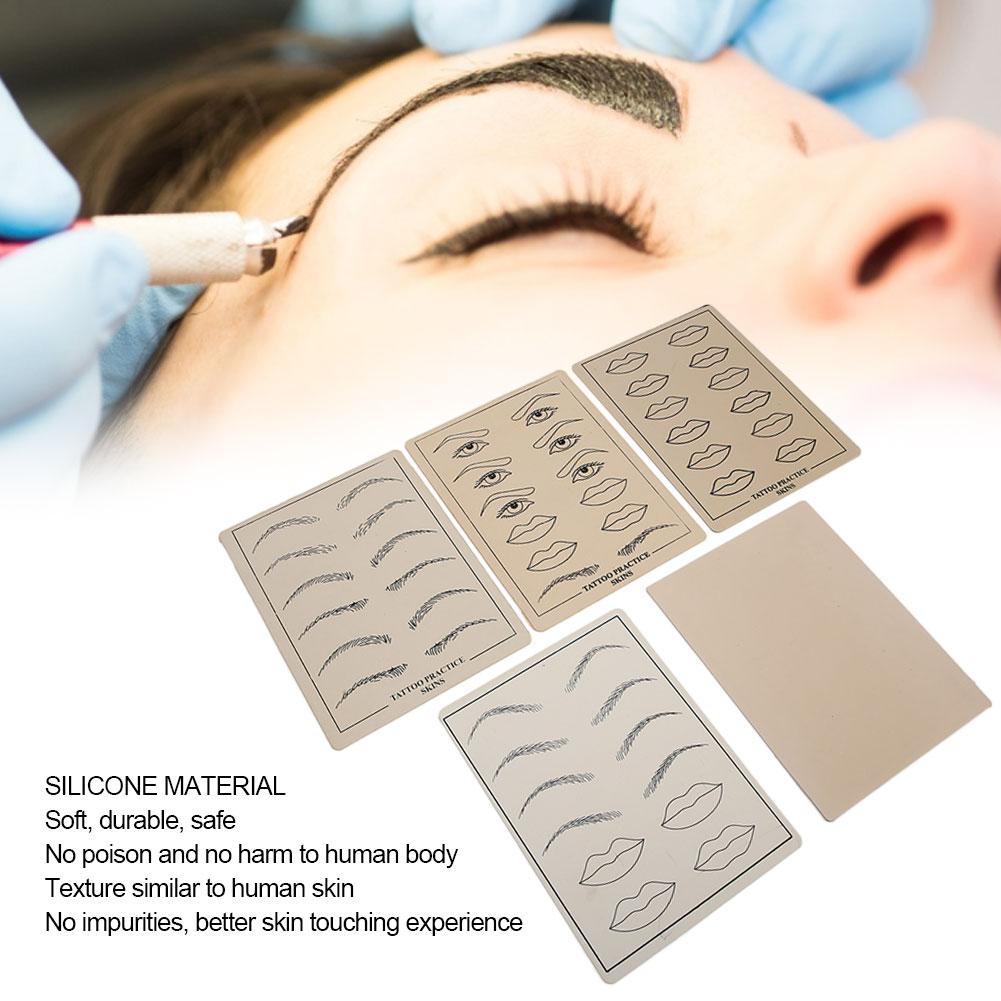 5pcs Set Muti Functional Microblading Practice Skin Soft Skin Makeup Practice Silicone Tools
5pcs Set Muti Functional Microblading Practice Skin Soft Skin Makeup Practice Silicone Tools