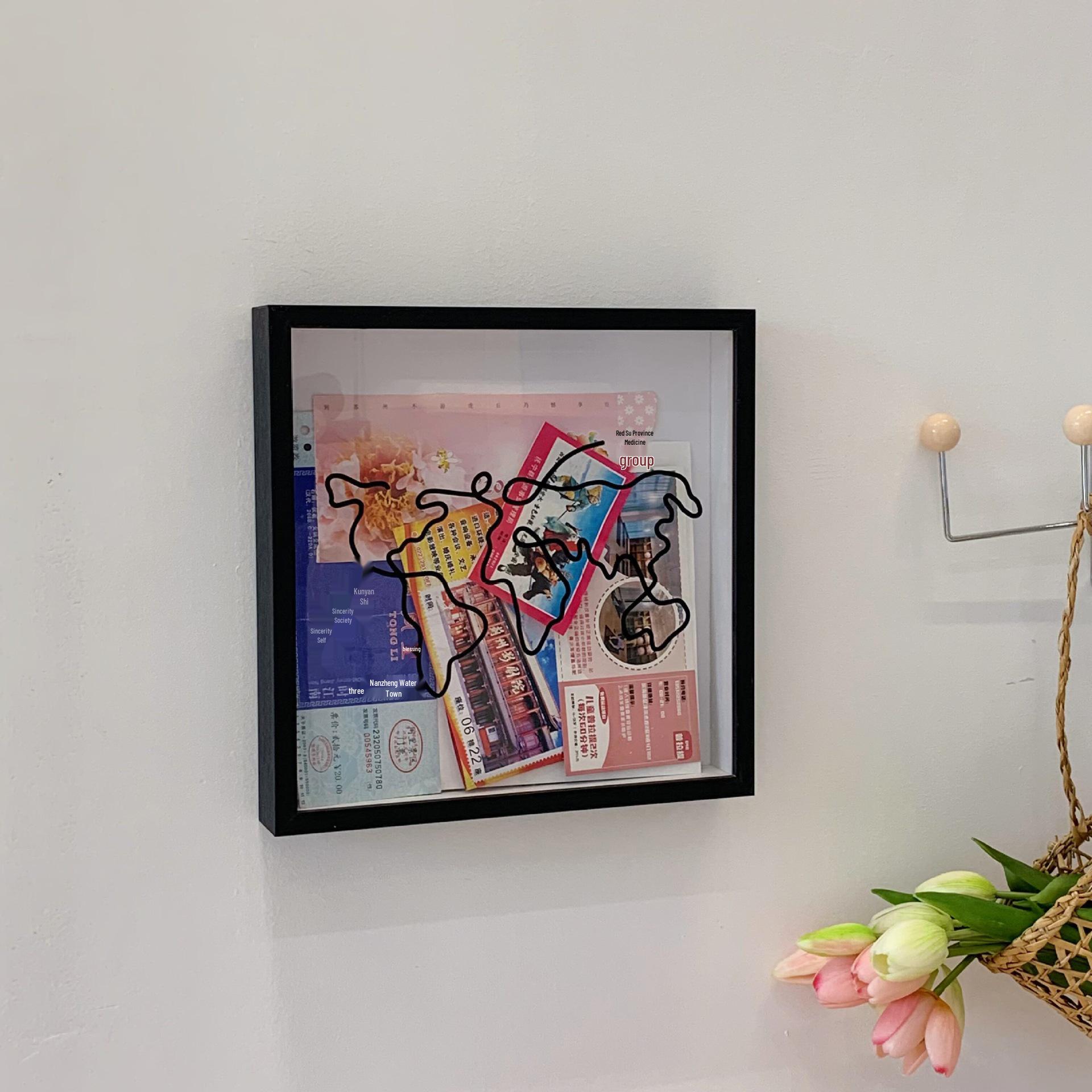 Time Fragments: Ticket Stub & Travel Memory Display Frame
Time Fragments: Ticket Stub & Travel Memory Display Frame