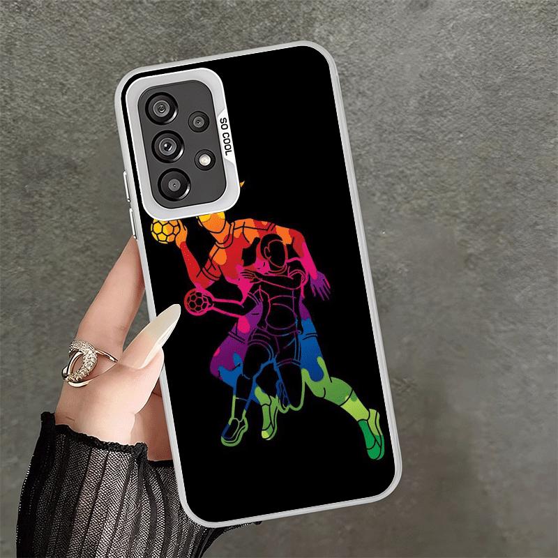 Handball Sport Soft Phone Case for Samsung A17 A16 A15 A14 A13 A57 A56 A55 A54 A53 A37 A36 A35 A34 A33 A26 A25 A24 A23 A52 Samsung A14
Handball Sport Soft Phone Case for Samsung A17 A16 A15 A14 A13 A57 A56 A55 A54 A53 A37 A36 A35 A34 A33 A26 A25 A24 A23 A52 Samsung A14