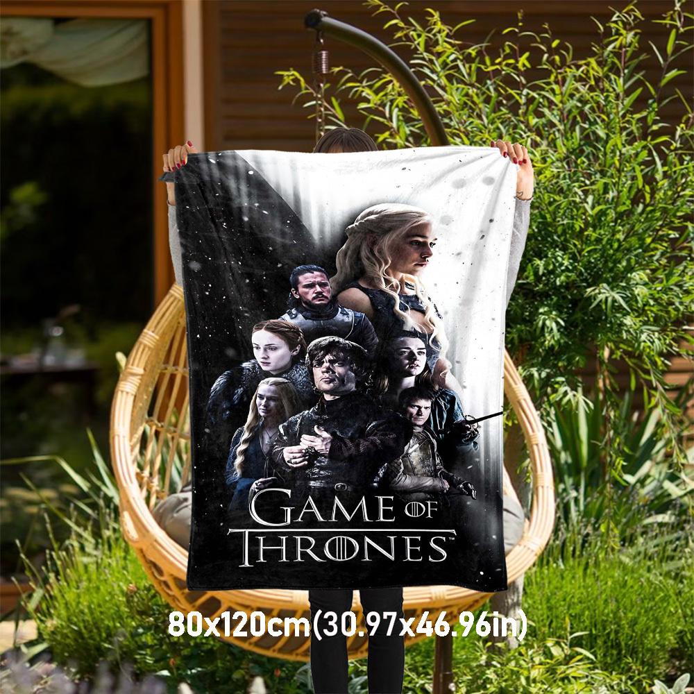1PC Game of Thrones Outdoor Flannel Blanket Soft Plush Decor for Picnics, camping,Bedroom, Playroom, Office1198A 80x120cm(31x47inch)
1PC Game of Thrones Outdoor Flannel Blanket Soft Plush Decor for Picnics, camping,Bedroom, Playroom, Office1198A 80x120cm(31x47inch)
