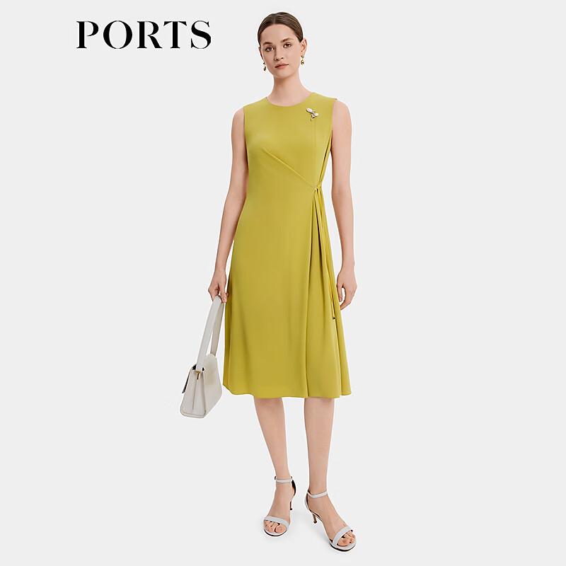 PORTS Women s 2026 Spring Olive Yellow Wrap Midi Dress 6
PORTS Women s 2026 Spring Olive Yellow Wrap Midi Dress 6