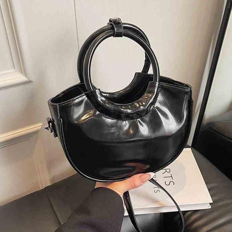 Pink Handbag for Women Persalized Round Handle One Shoulder Bag Spring Summer New Texture Soft Leather Crossbody Bag (20cm<Max Length<30cm) чёрный
Pink Handbag for Women Persalized Round Handle One Shoulder Bag Spring Summer New Texture Soft Leather Crossbody Bag (20cm<Max Length<30cm) чёрный