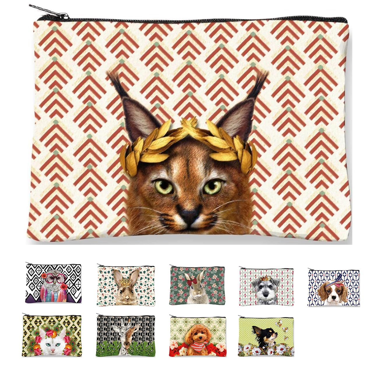 Сумка PC2, Сделано в Японии французским дизайнером, Милая сумка-тоут с животными, собакой, кошкой, подарок для косметики, мелких предметов и многого другого (Цезарь (Каракал))
Сумка PC2, Сделано в Японии французским дизайнером, Милая сумка-тоут с животными, собакой, кошкой, подарок для косметики, мелких предметов и многого другого (Цезарь (Каракал))