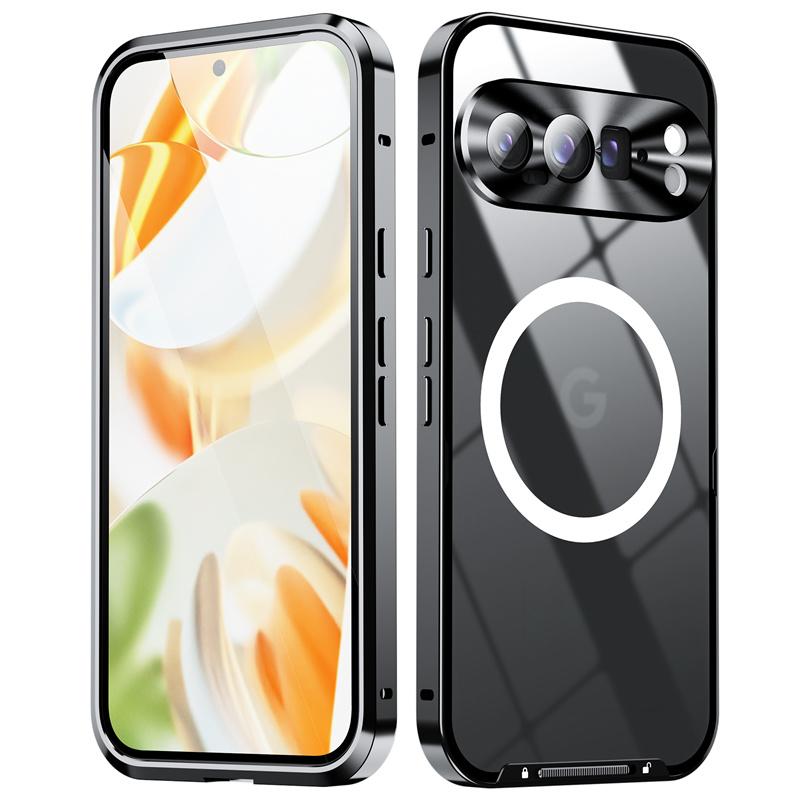 Роскошный металлический магнитный чехол Magsafe для Google Pixel 9 9Pro 9pro XL, алюминиевый сплав, стеклянная пленка для объектива камеры, противоударная защитная крышка For Google Pixel 9 чёрный
Роскошный металлический магнитный чехол Magsafe для Google Pixel 9 9Pro 9pro XL, алюминиевый сплав, стеклянная пленка для объектива камеры, противоударная защитная крышка For Google Pixel 9 чёрный