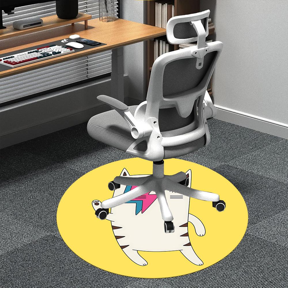 1pc Cat Lightning Office Round Area Rug, Indoor Mat Suitable ForOffice, Under Office Chairs Bedroom Living Room Home Decor, Room Deco 090 80cm by 80cm
1pc Cat Lightning Office Round Area Rug, Indoor Mat Suitable ForOffice, Under Office Chairs Bedroom Living Room Home Decor, Room Deco 090 80cm by 80cm
