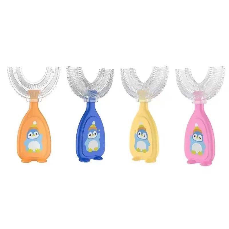 Kids Brush 360 Degree U-shaped Children s Toothbrush Health Soft Silicone Teeth Oral Care Cleaning Waterproof Teeth Whitening
Kids Brush 360 Degree U-shaped Children s Toothbrush Health Soft Silicone Teeth Oral Care Cleaning Waterproof Teeth Whitening