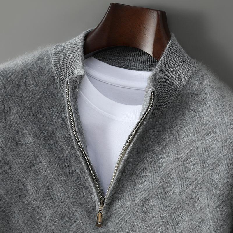 Men s Half-High Collar Soft Cashmere Wool Sweater, Autumn & Winter Collection 3XL
Men s Half-High Collar Soft Cashmere Wool Sweater, Autumn & Winter Collection 3XL