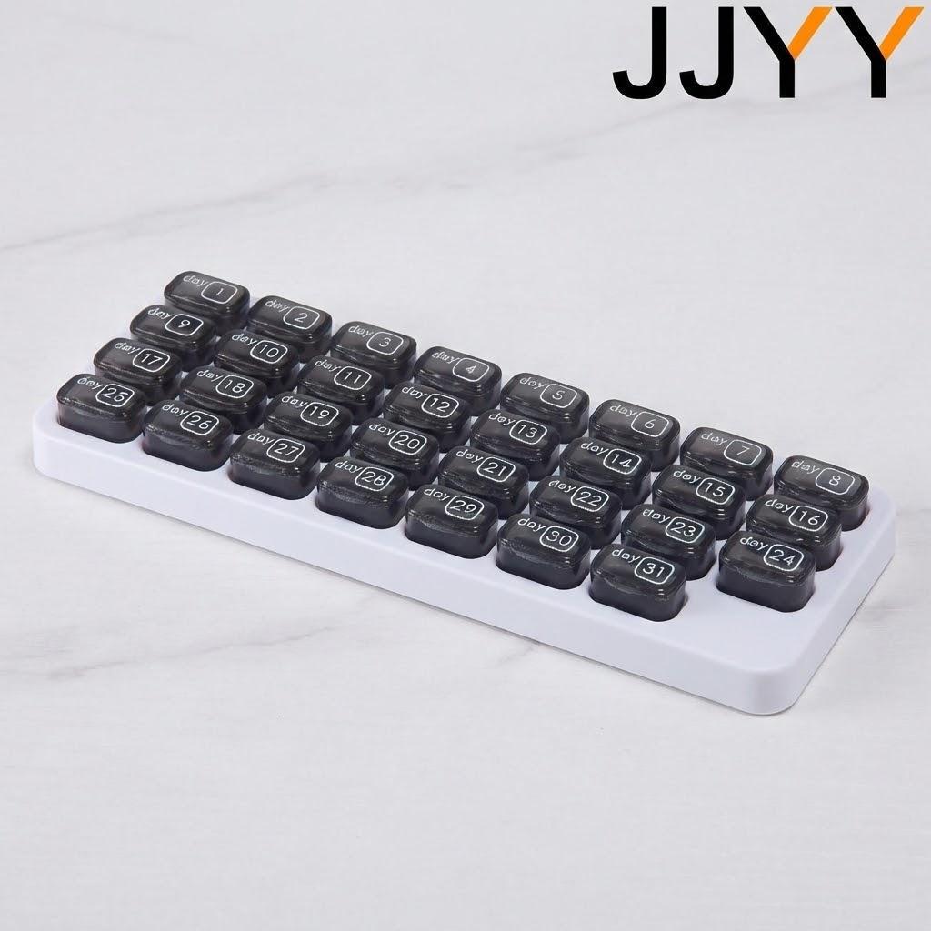 1Set 31Pcs Keyboard Design Pill Case Multi Compartment Medication Organizer for Daily Use Travel Vitamin Storage сірий колір
1Set 31Pcs Keyboard Design Pill Case Multi Compartment Medication Organizer for Daily Use Travel Vitamin Storage сірий колір