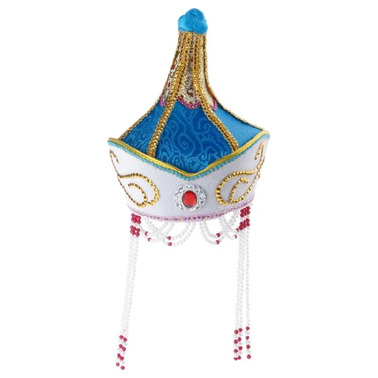 Stylish Mongolian Ceremonial Cap With Embroidery Design For Cosplay And Cultural Event Activity Dressingup Headwear синій
Stylish Mongolian Ceremonial Cap With Embroidery Design For Cosplay And Cultural Event Activity Dressingup Headwear синій