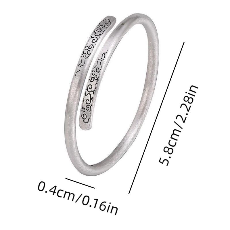 Винтажный этнический стиль медный браслет узор облака серебряный регулируемый унисекс подарок
Винтажный этнический стиль медный браслет узор облака серебряный регулируемый унисекс подарок