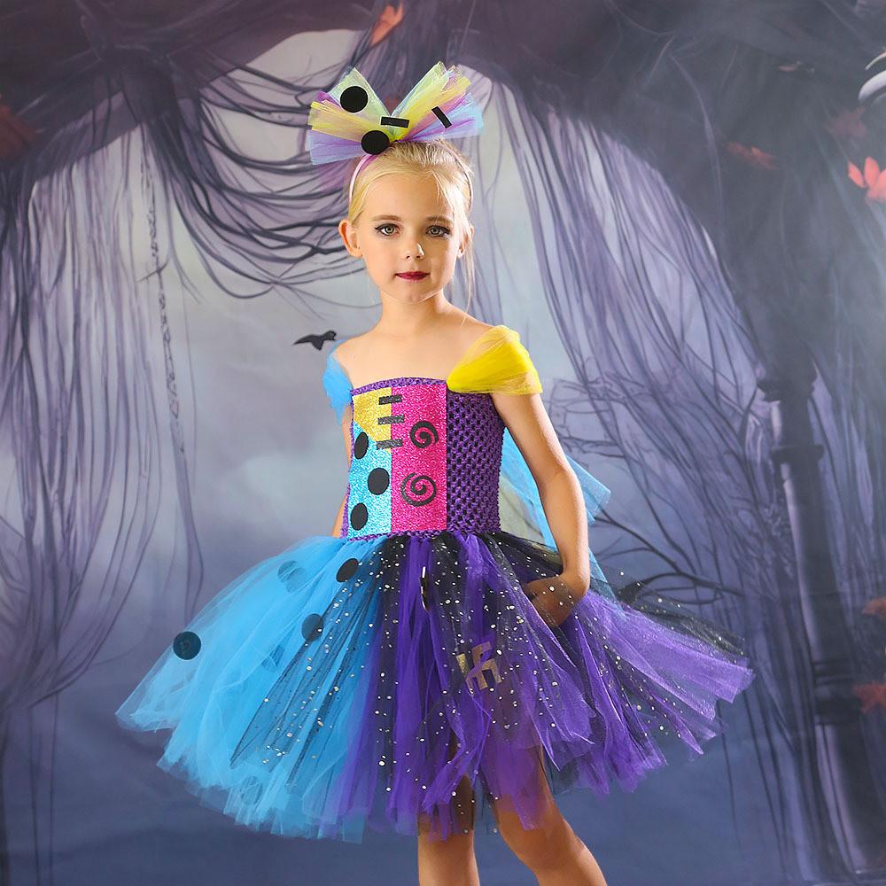 Kids Girls Sally Mesh Tutu Dress Headwear Children Halloween Cosplay Costumes Pretend Princess Party Role Play Outfit XXL синій
Kids Girls Sally Mesh Tutu Dress Headwear Children Halloween Cosplay Costumes Pretend Princess Party Role Play Outfit XXL синій