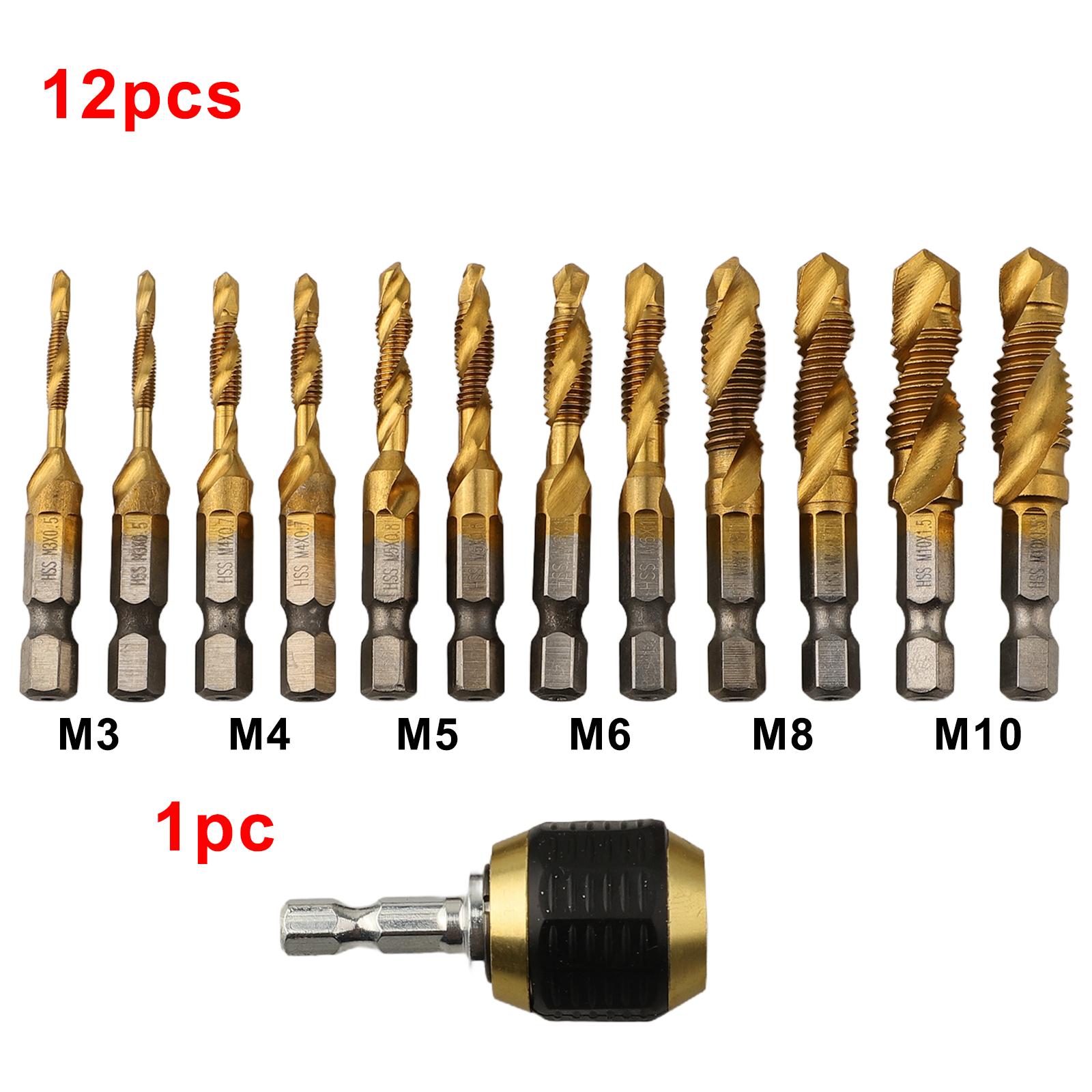 For Bench Drills Compound Taps Set 1/4 Hex Shank Anti-slip Handle Bench Drill Compatible Connecting Screw Extractor China Mainland
For Bench Drills Compound Taps Set 1/4 Hex Shank Anti-slip Handle Bench Drill Compatible Connecting Screw Extractor China Mainland