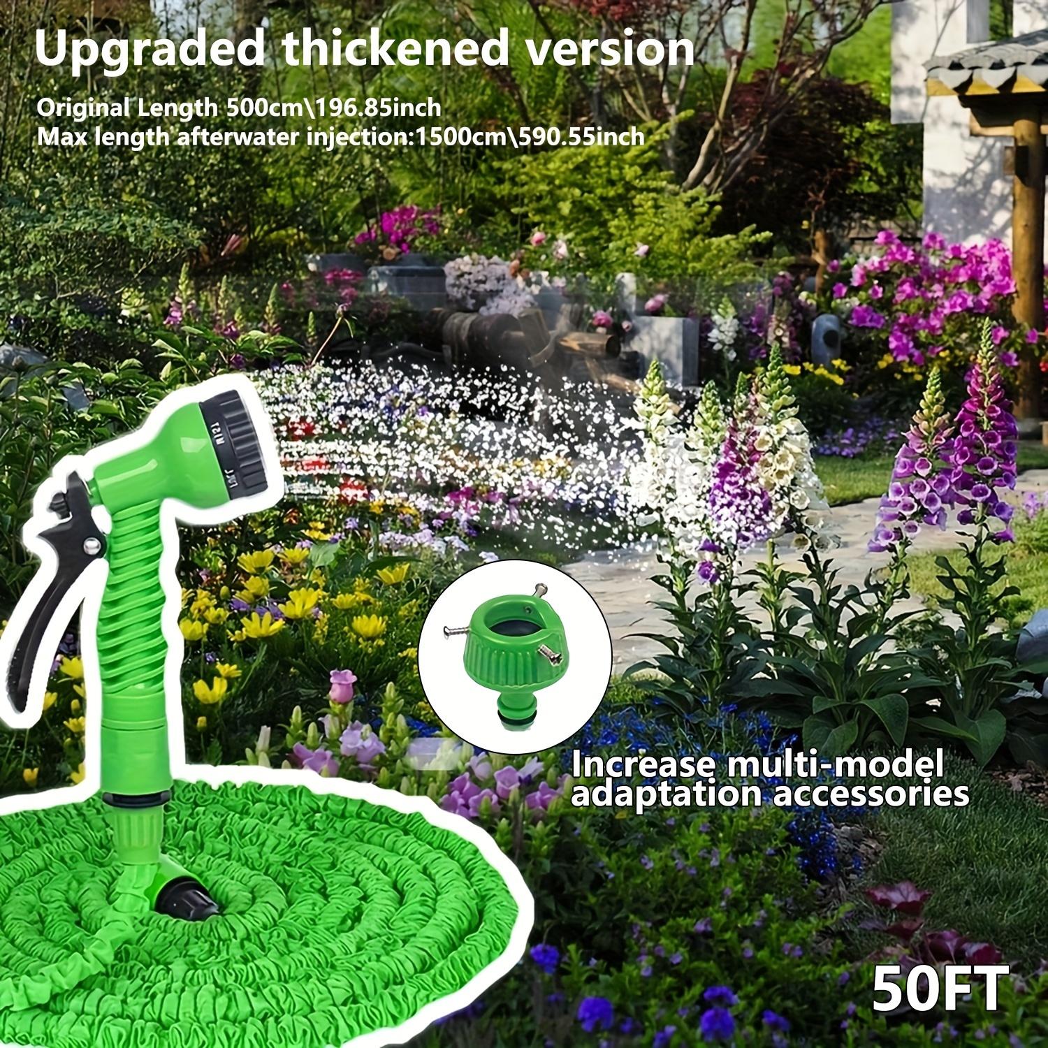 1 часть 30-футового волшебного шланга, выдвижной шланг, шланг для орошения под высоким давлением, многофункциональный шланг для мойки автомобилей, выдвижной садовый шланг зелёный
1 часть 30-футового волшебного шланга, выдвижной шланг, шланг для орошения под высоким давлением, многофункциональный шланг для мойки автомобилей, выдвижной садовый шланг зелёный