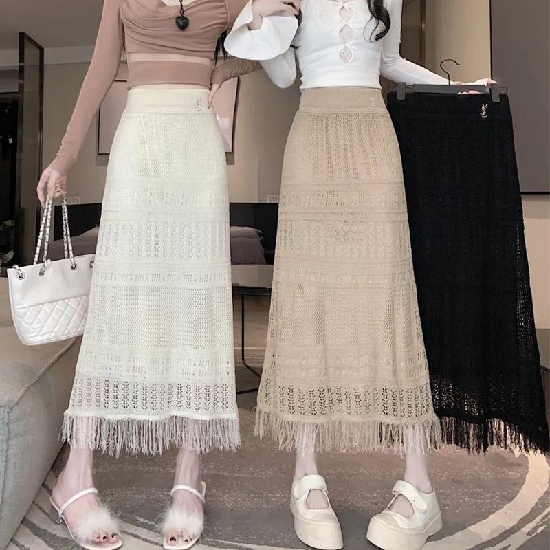 Apricot Crochet Tassel High Waist Bodycon Skirt - Summer 2025 Niche Design One Size (Premium Version)
Apricot Crochet Tassel High Waist Bodycon Skirt - Summer 2025 Niche Design One Size (Premium Version)