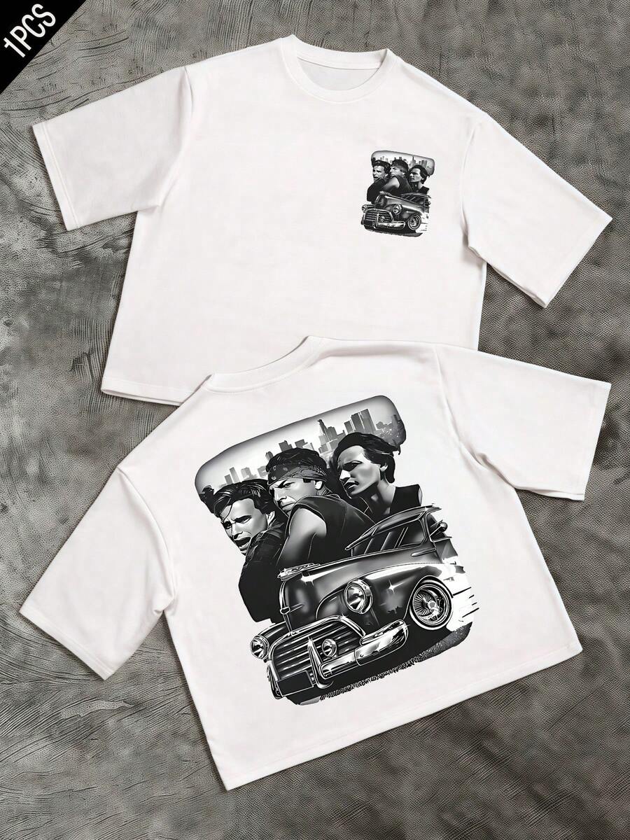 Men s Lowrider Classic Car Double Sided T Shirt Streetwear Vintage Graphic Men Clothes Retro Gangsta 5XL різнокольоровий
Men s Lowrider Classic Car Double Sided T Shirt Streetwear Vintage Graphic Men Clothes Retro Gangsta 5XL різнокольоровий