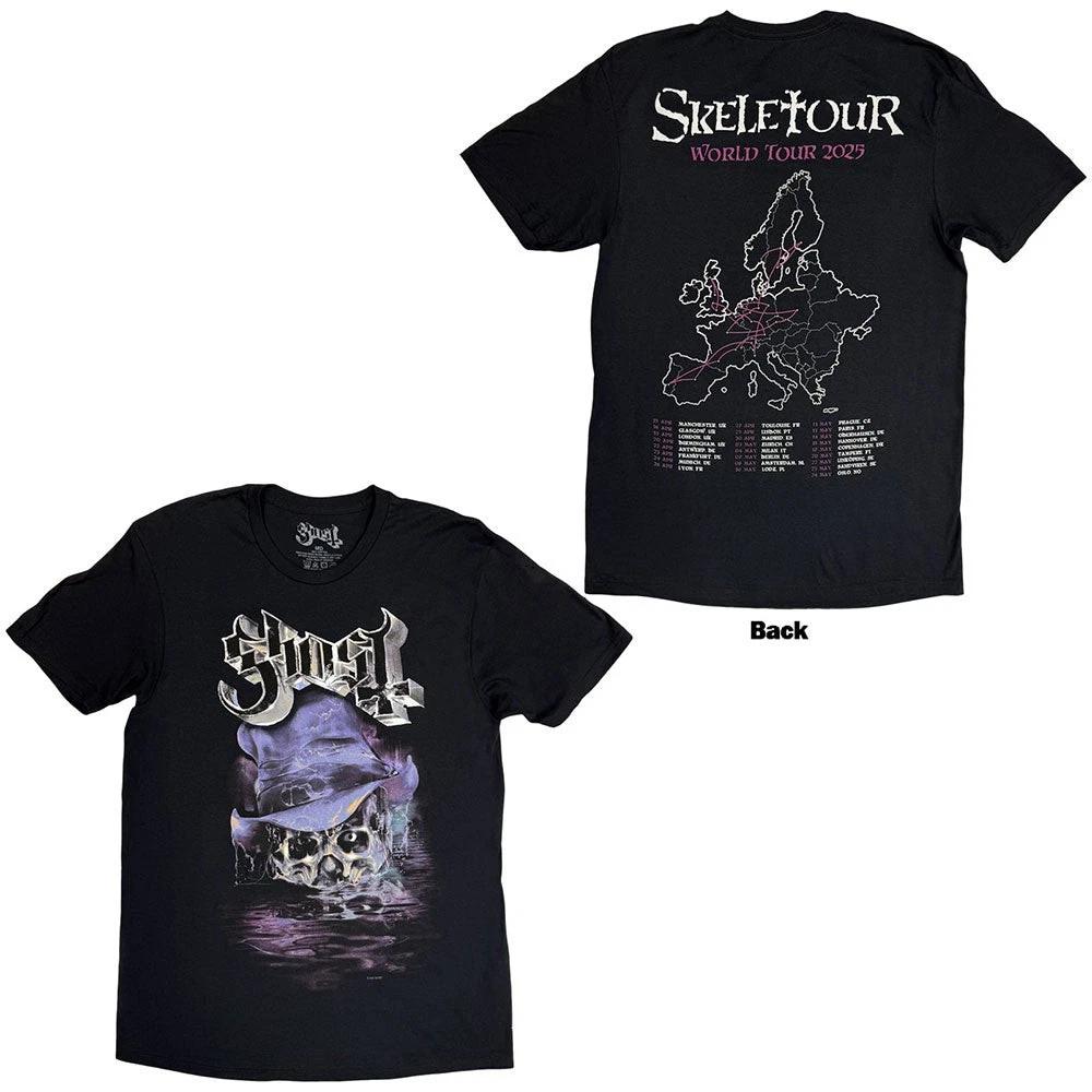 Ghost T-Shirt: Skeletour Admat 25 Tour Dates (Black) (Back Print) OFFICIAL NEW XL
Ghost T-Shirt: Skeletour Admat 25 Tour Dates (Black) (Back Print) OFFICIAL NEW XL