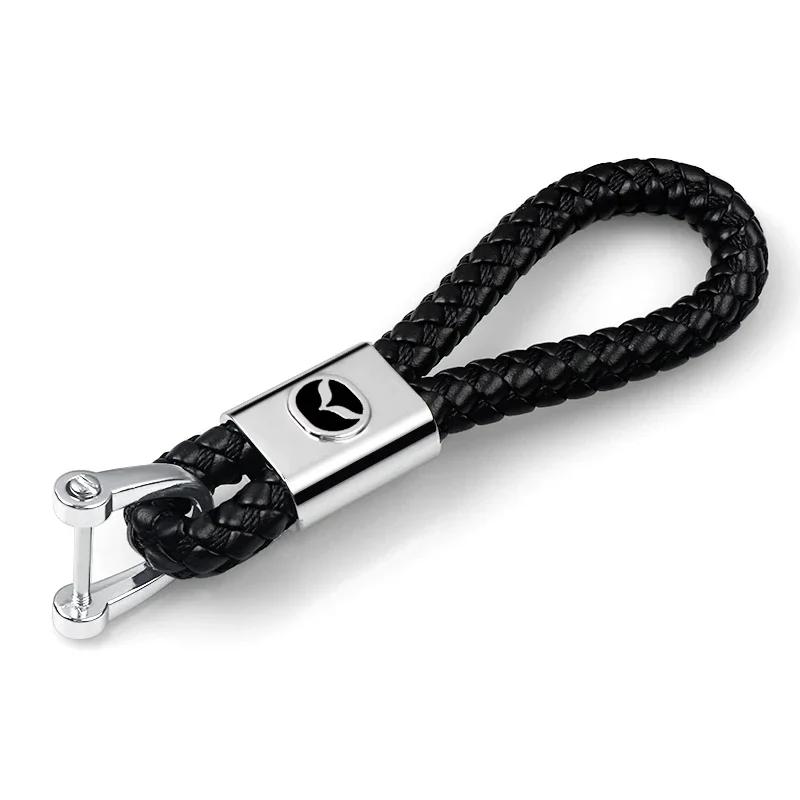 2025 Hot 3D Metal/leather Car Keychain Braided Rope Key Chain Charm Pendant For Mazda MS 3 5 Axela CX-5 CX-3 CX-9 Demio RX7 MS 3
2025 Hot 3D Metal/leather Car Keychain Braided Rope Key Chain Charm Pendant For Mazda MS 3 5 Axela CX-5 CX-3 CX-9 Demio RX7 MS 3