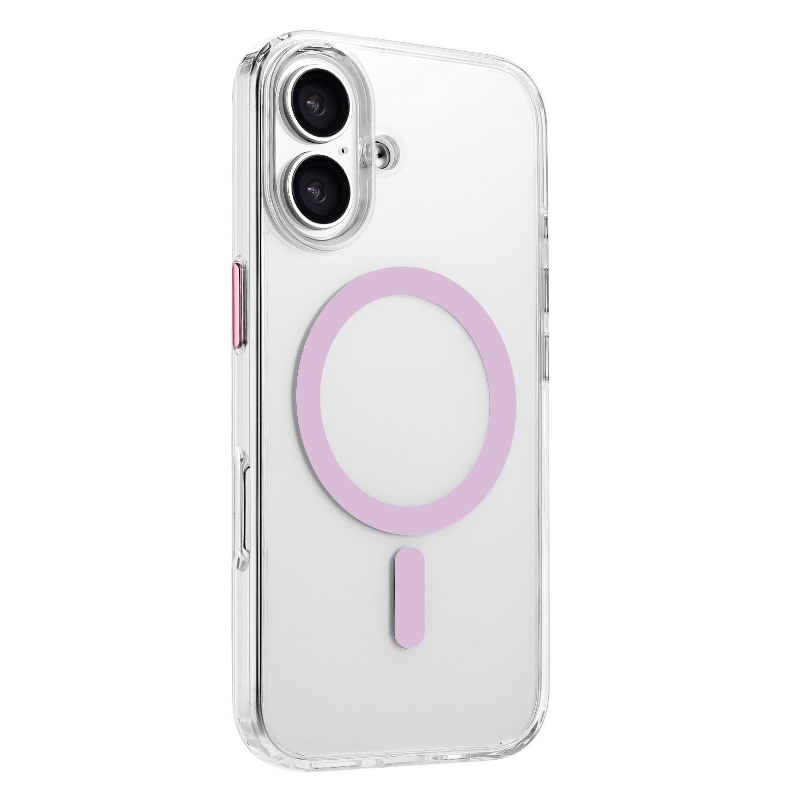 For iPhone 16 Case Compatible with MagSafe Clear PC+TPU Sealed Magnetic Phone Cover Sky Blue
For iPhone 16 Case Compatible with MagSafe Clear PC+TPU Sealed Magnetic Phone Cover Sky Blue