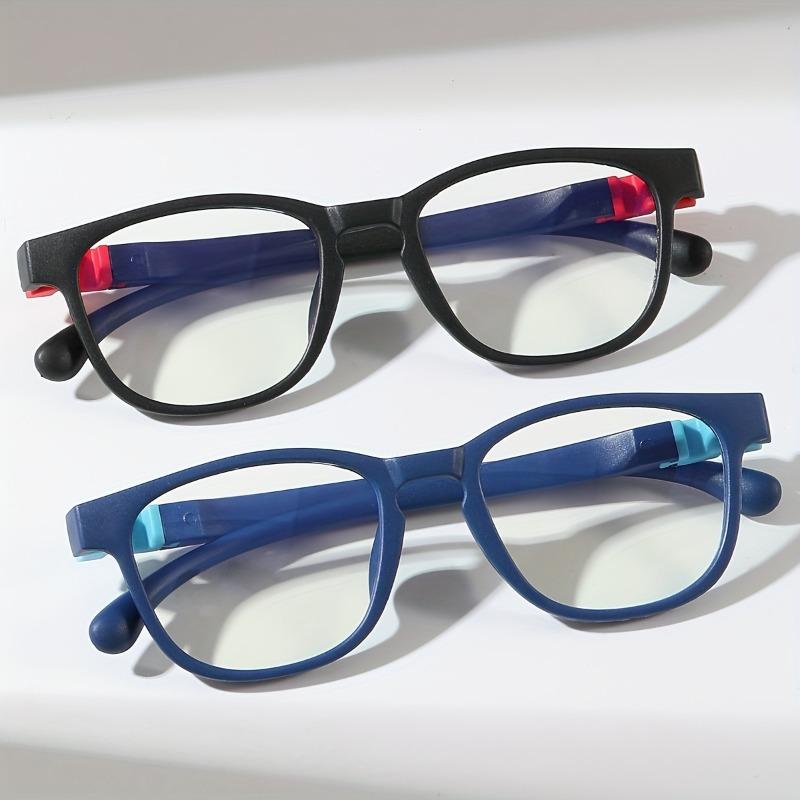 2PCS Blue Light Blocking Glasses for Kids Computer Glasses Silicone Frame Clear Lens Girl Boy Video Gaming Children Eyewear
2PCS Blue Light Blocking Glasses for Kids Computer Glasses Silicone Frame Clear Lens Girl Boy Video Gaming Children Eyewear