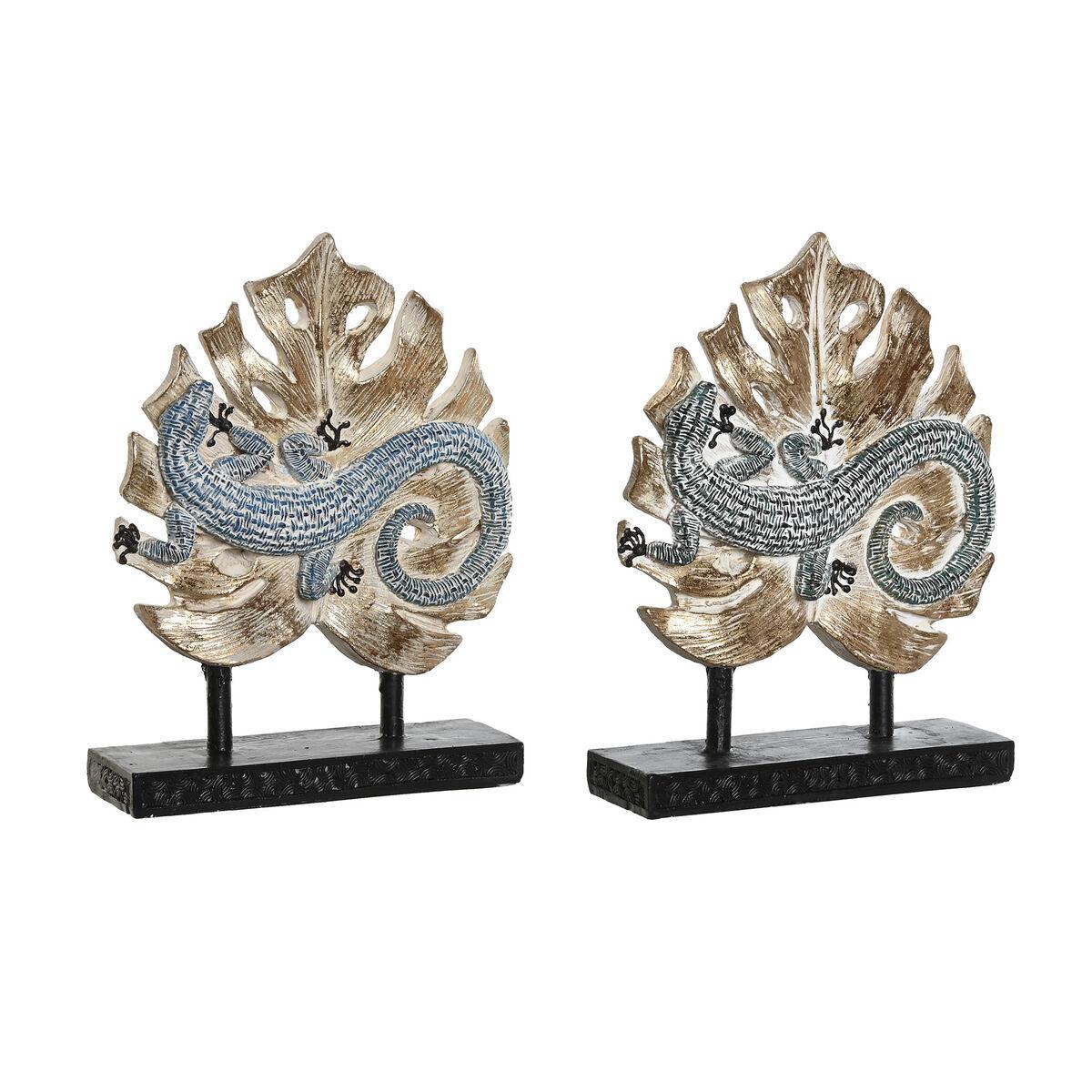 Декоративная статуэтка DKD Home Decor 14,5 x 4 x 18,5 см Бирюзово-Синяя Тропическая Полосатая Ящерица (2 единицы)
Декоративная статуэтка DKD Home Decor 14,5 x 4 x 18,5 см Бирюзово-Синяя Тропическая Полосатая Ящерица (2 единицы)