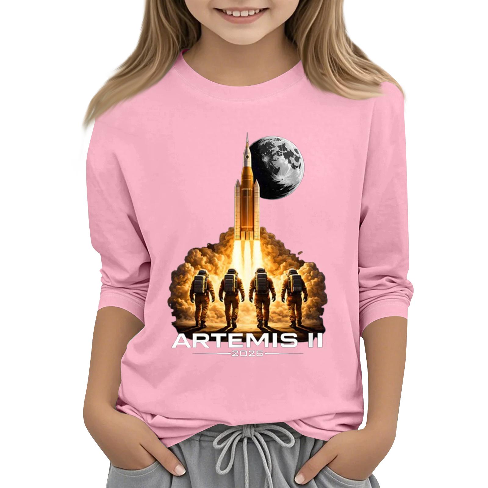 Kids Graphic Print Crew Neck Three Quarter Sleeve Casual T Shirt Soft Fabric Comfortable Fit Lightweight Material 110 розовый
Kids Graphic Print Crew Neck Three Quarter Sleeve Casual T Shirt Soft Fabric Comfortable Fit Lightweight Material 110 розовый