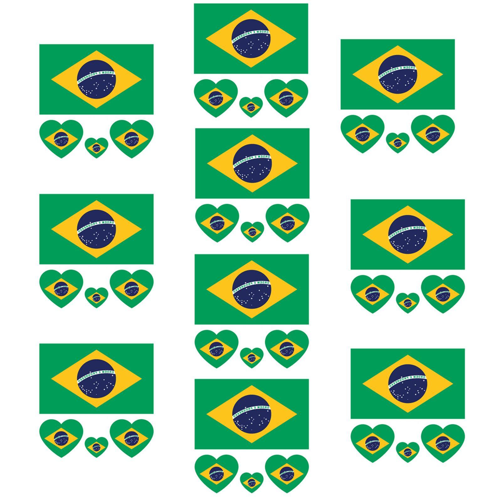 Пометить Временные наклейки | 10 листов водонепроницаемой патриотической подделки | Безвредные декоративные для футбола, баскетбола, волейбола Brazil
Пометить Временные наклейки | 10 листов водонепроницаемой патриотической подделки | Безвредные декоративные для футбола, баскетбола, волейбола Brazil