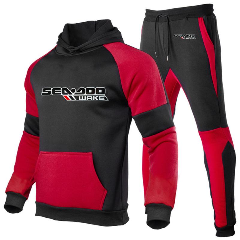 Sea Doo Seadoo Moto Printed Осінньо-зимові костюми для чоловіків Толстовка в смужку + штани Повсякденний спортивний костюм Спортивний одяг Спортивний костюм M
Sea Doo Seadoo Moto Printed Осінньо-зимові костюми для чоловіків Толстовка в смужку + штани Повсякденний спортивний костюм Спортивний одяг Спортивний костюм M