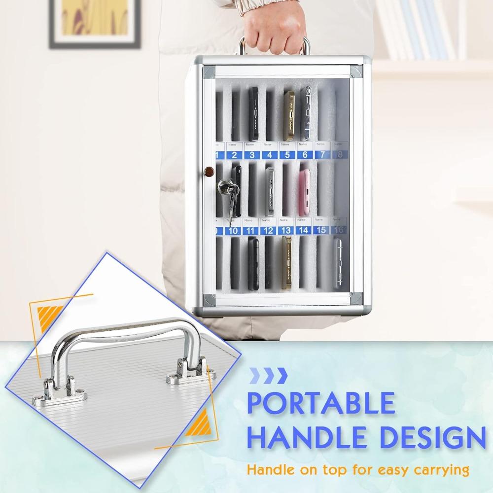 Запираемый акриловый прозрачный 24 слота, переносимый вручную шкафом для хранения
Запираемый акриловый прозрачный 24 слота, переносимый вручную шкафом для хранения