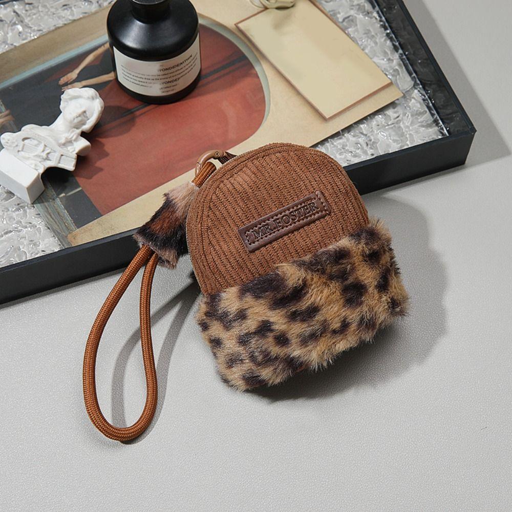 Multifunctional Mini Coin Bag Car Keying Plush Bag Pendant Trendy Leopard Bag Keychain Children Style A1
Multifunctional Mini Coin Bag Car Keying Plush Bag Pendant Trendy Leopard Bag Keychain Children Style A1