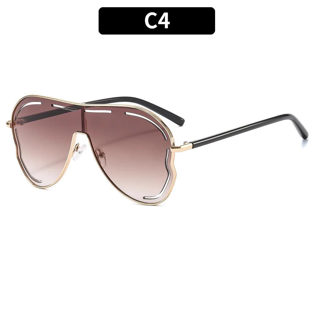 One-Piece Punk Sunglasses with Large Size Shield for Women Luxurious Brand Square Sunglasses Metal Material UV400 Oversized Frame Eyeglasses 1PC
One-Piece Punk Sunglasses with Large Size Shield for Women Luxurious Brand Square Sunglasses Metal Material UV400 Oversized Frame Eyeglasses 1PC
