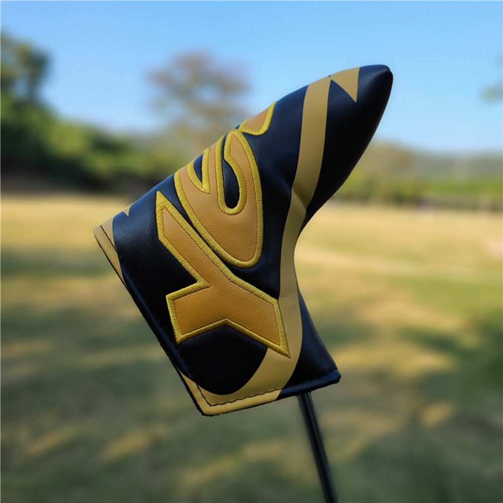 Protective Cover Golf Club Head Cover Golf Headcover Blade Putter Protector Golf Putter Cover жовтий
Protective Cover Golf Club Head Cover Golf Headcover Blade Putter Protector Golf Putter Cover жовтий