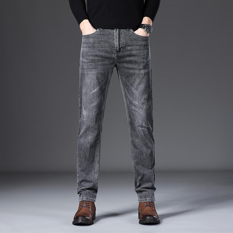 New Jeans Men s Straight Loose Spring and Autumn Models Stretch Tide Men s Trousers Autumn Casual Long Trousers Male 28 синий
New Jeans Men s Straight Loose Spring and Autumn Models Stretch Tide Men s Trousers Autumn Casual Long Trousers Male 28 синий