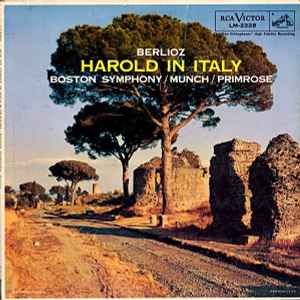 LP Record HECTOR BERLIOZ - BOSTON SYMPHONY OR - Harold In Italy LM2228 RCA Victor Red 1958 US Classical Used
LP Record HECTOR BERLIOZ - BOSTON SYMPHONY OR - Harold In Italy LM2228 RCA Victor Red 1958 US Classical Used