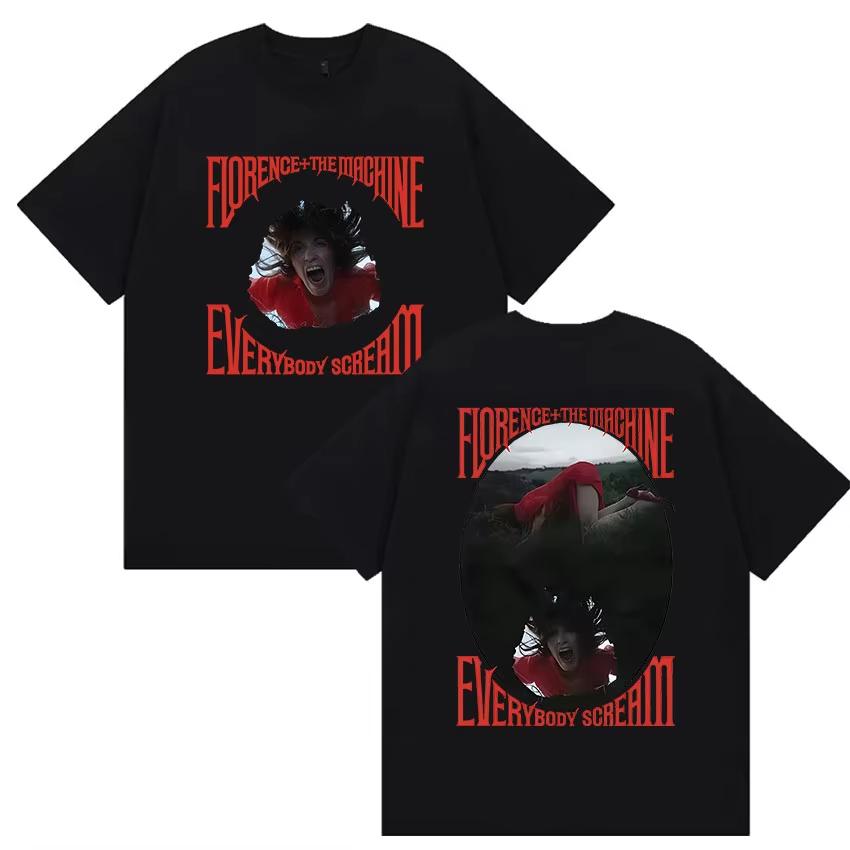 Rock Florence The Machine Everybody Scream Tour 2026 Graphic T Shirts Unisex Hip Hop Retro Cotton Short Sleeve TShirt Streetwear S
Rock Florence The Machine Everybody Scream Tour 2026 Graphic T Shirts Unisex Hip Hop Retro Cotton Short Sleeve TShirt Streetwear S