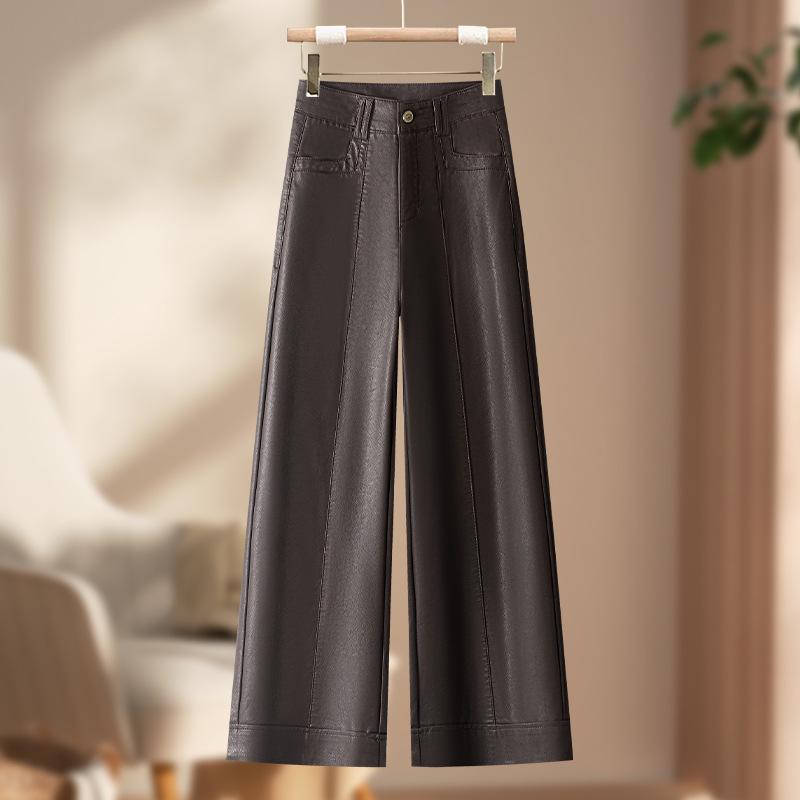 Trendy Wide-Leg High-Waisted Leather Pants for Women – Autumn/Winter 2025 Collection S /26 (Weight 85-95 jin) кавовий
Trendy Wide-Leg High-Waisted Leather Pants for Women – Autumn/Winter 2025 Collection S /26 (Weight 85-95 jin) кавовий